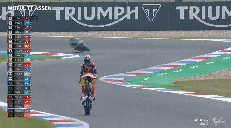 Hasil Latihan Bebas 3 Moto2 Belanda 2021 – NontonMotoGP 6 Hasil Latihan Bebas 3 Moto2 Belanda 2021