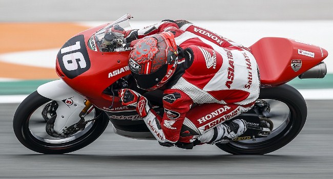 Mario Aji Raih Pole CEV Moto3 Catalunya 2021