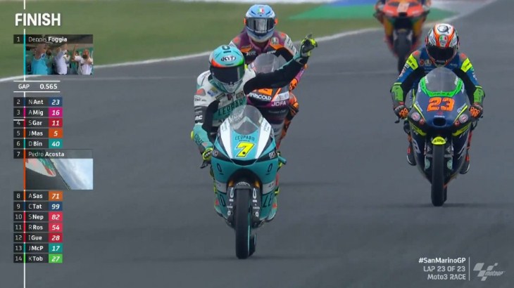 Hasil Race Moto3 San Marino 2021 – NontonMotoGP 6 Hasil Race Moto3 San Marino 2021