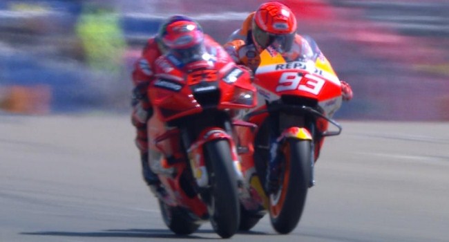 Marquez Jelaskan Penyebab Kalah Lawan Bagnaia – NontonMotoGP 6 MotoGP Aragon: Marquez Jelaskan Penyebab Kalah Lawan Bagnaia
