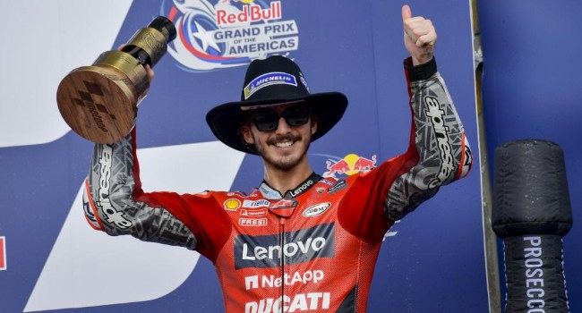 Bagnaia Bantah Team Order, Podium GP Amerika 'Hibah' Miller – NontonMotoGP 6 Bagnaia Bantah Team Order, Podium GP Amierka 'Hibah' Miller