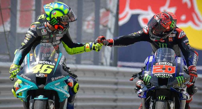 Quartararo Sadar Diri Tak Sebanding dengan Rossi 'Raja MotoGP' – NontonMotoGP 6 Quartararo Sadar Diri Tak Sebanding dengan Rossi 'Raja MotoGP'