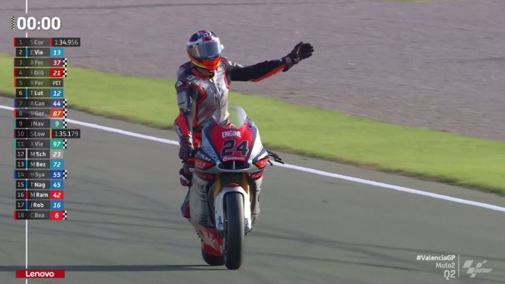 Hasil Kualifikasi Moto2 Valencia 2021 – NontonMotoGP 6 Hasil Kualifikasi Moto2 Valencia 2021