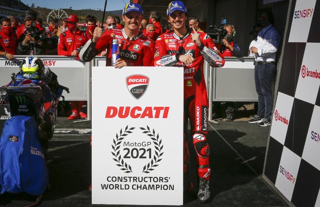 Resmi! Ducati Juara Dunia Konstruktor MotoGP 2021