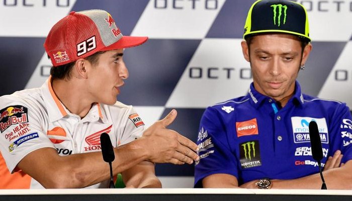 Hubungan Saya dan Marquez Sudah Membusuk – NontonMotoGP 6 Rossi: Hubungan Saya dan Marquez Sudah Membusuk