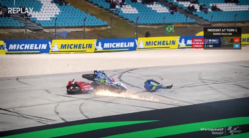 Tanggapan Tak Terduga Mir Usai Diseret Miller, Begini Katanya – NontonMotoGP 6 MotoGP Portugal: Tanggapan Tak Terduga Mir Usai Diseret Miller, Begini Katanya