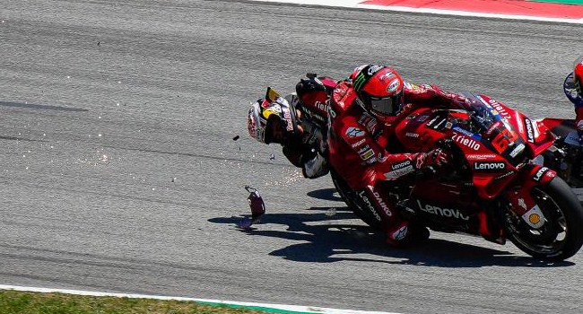 MotoGP Catalunya: Bagnaia Kecewa Stewards Tak Hukum Nakagami