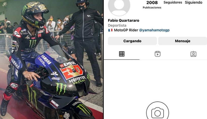 Instagram Fabio Quartararo Mendadak Hilang, Ini Penyebabnya? – NontonMotoGP 6 Instagram Fabio Quartararo Mendadak Hilang, Ini Penyebabnya?