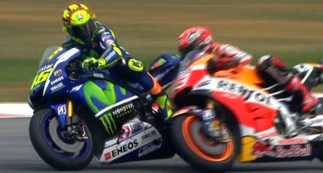 Ungkit Sepang Clash, Marquez Ogah Berteman dengan Rossi Lagi