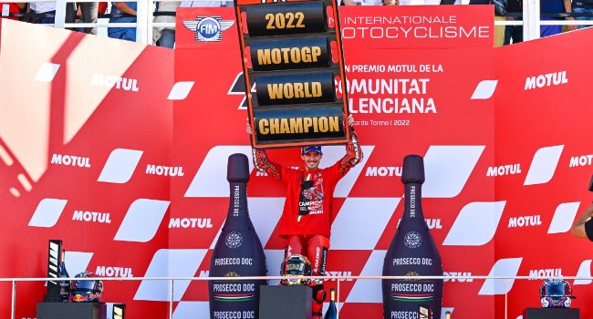 Ducati: Gelar Bagnaia Lebih Baik Dibandingkan Gelar Stoner 2007