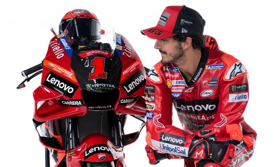 Resmi! Francesco Bagnaia Pakai Nomor Start # MotoGP 2023