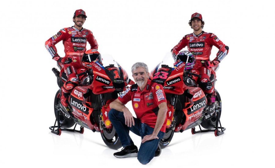 Tampil Sangar! Ducati Lenovo Rilis Motor Baru Bagnaia-Bastianini MotoGP 2023