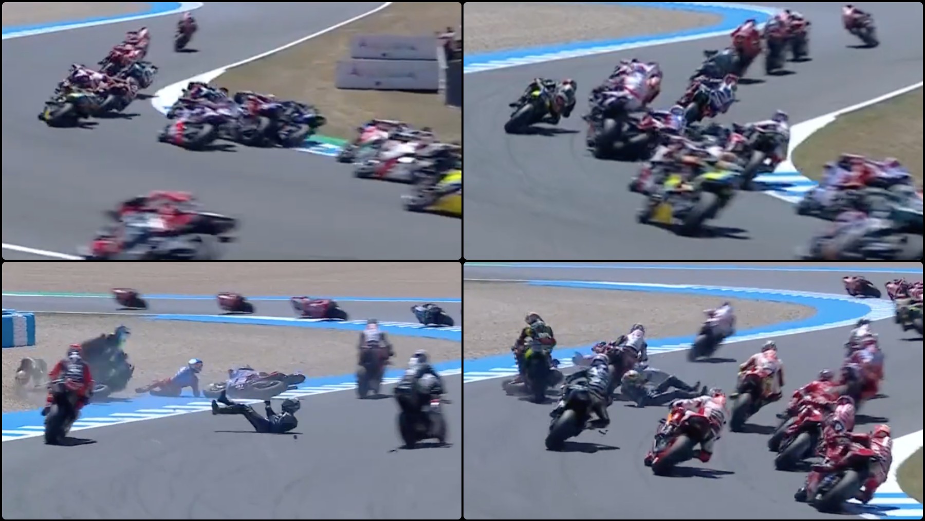 Sprint Race MotoGP Spanyol Kacau: Alex Marquez vs Morbidelli Saling Serang, Siap yang Salah?