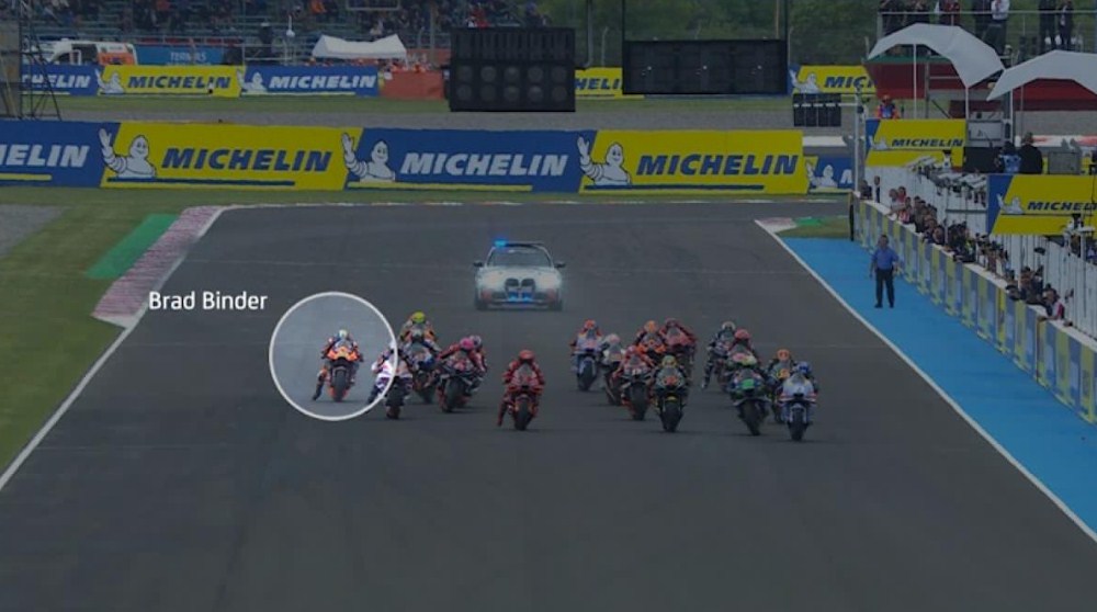 Sprint Race MotoGP Argentina: Kegilaan Binder Start 15 Menang Sekejar Mata