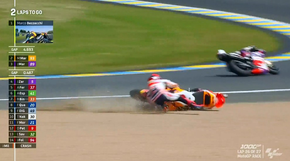 MotoGP Prancis: Martin Puji Kemampuan Duel Marquez, Dengar Suara Motornya Jatuh