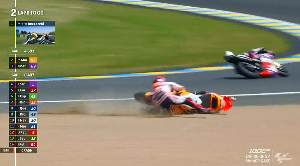 Martin Puji Kemampuan Duel Marquez Dengar Suara Motornya Jatuh –