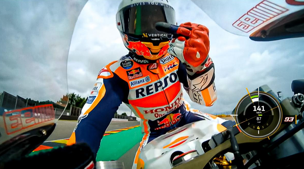 Marquez Jelaskan Maksud Acungkan Jari Tengah – NontonMotoGP 6 MotoGP Jerman: Marquez Jelaskan Maksud Acungkan Jari Tengah
