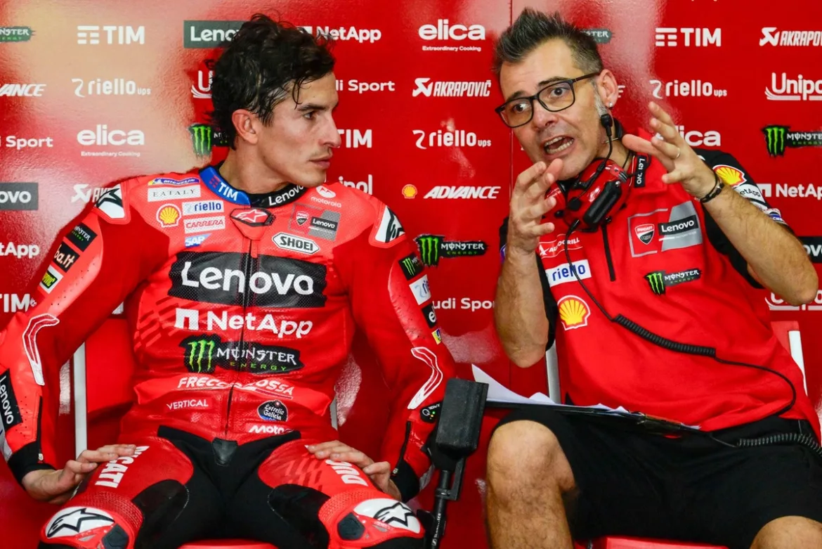 Marco Rigamonti Kepala Kru Baru Marc Marquez di Ducati 2024