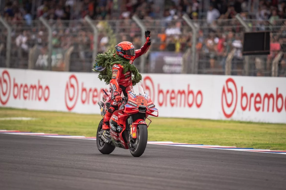 Ducati Targetkan Rekor 20 Kemenangan Beruntun Sejak Era MV Agusta