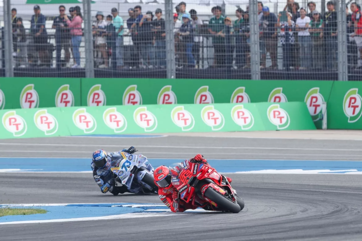 Marquez Tampil Menggila di MotoGP Thailand Raih Kemenangan Perdana Bersama Ducati