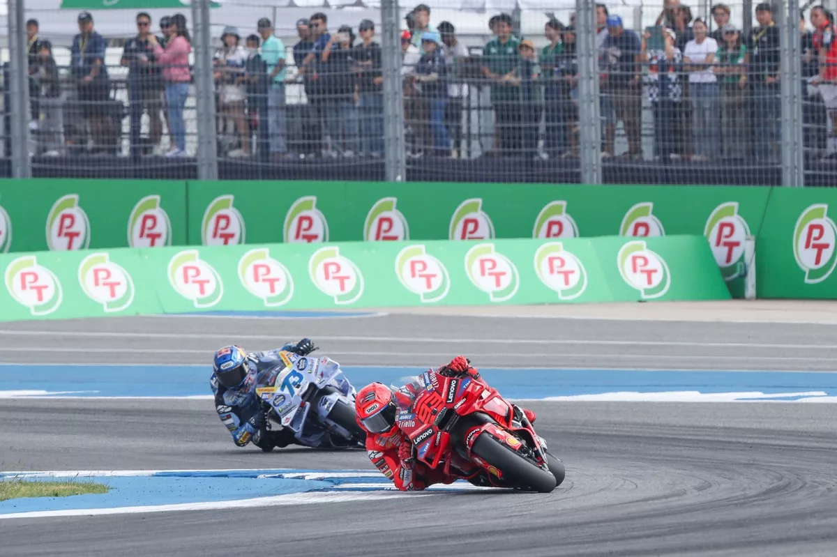 Marquez Tampil Menggila di MotoGP Thailand Raih Kemenangan Perdana Bersama Ducati
