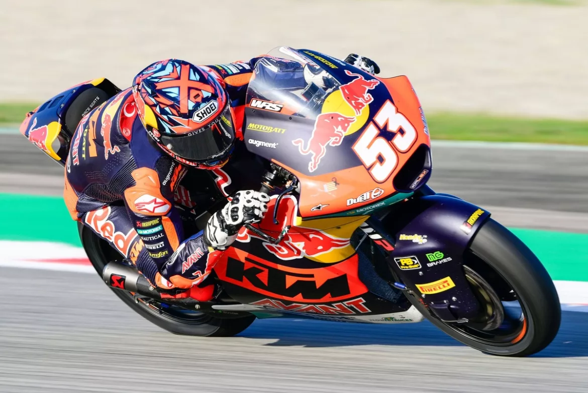 Oncu Geser Mario Aji ke Peringkat Empat di FP2 Moto2 Thailand