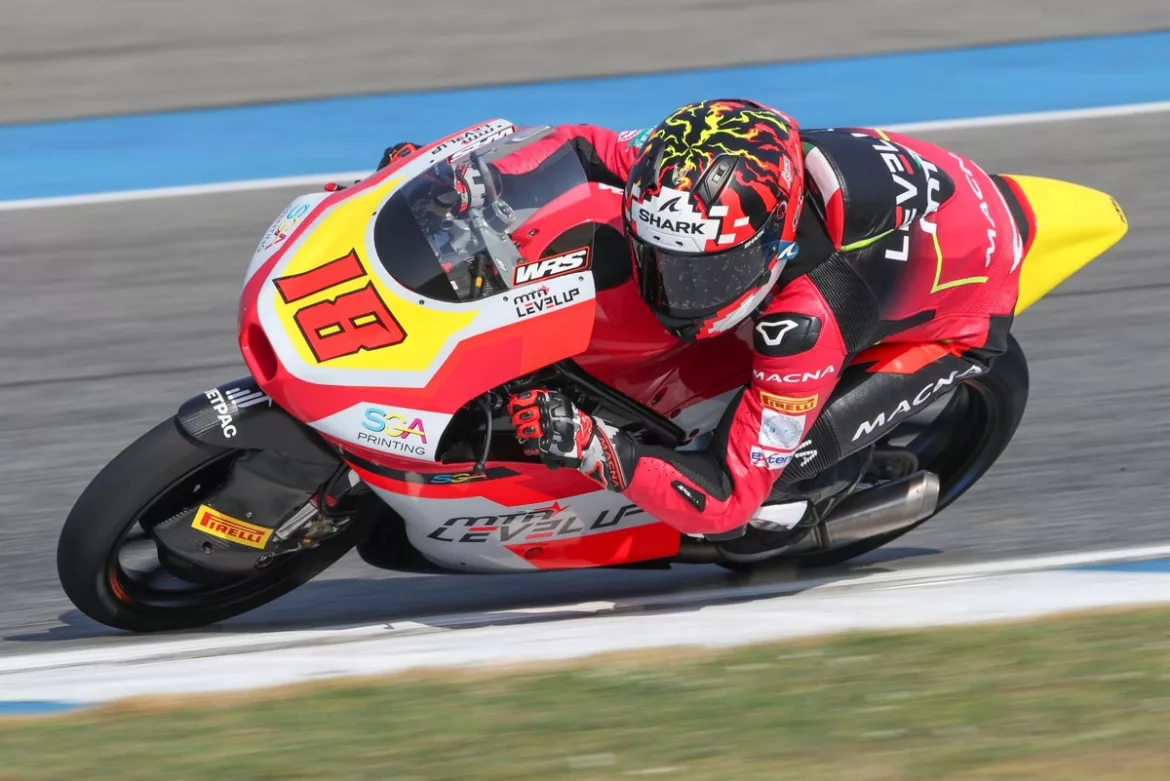 Bertelle Dominasi FP2 Moto3 Amerika dengan Kecepatan Menawan