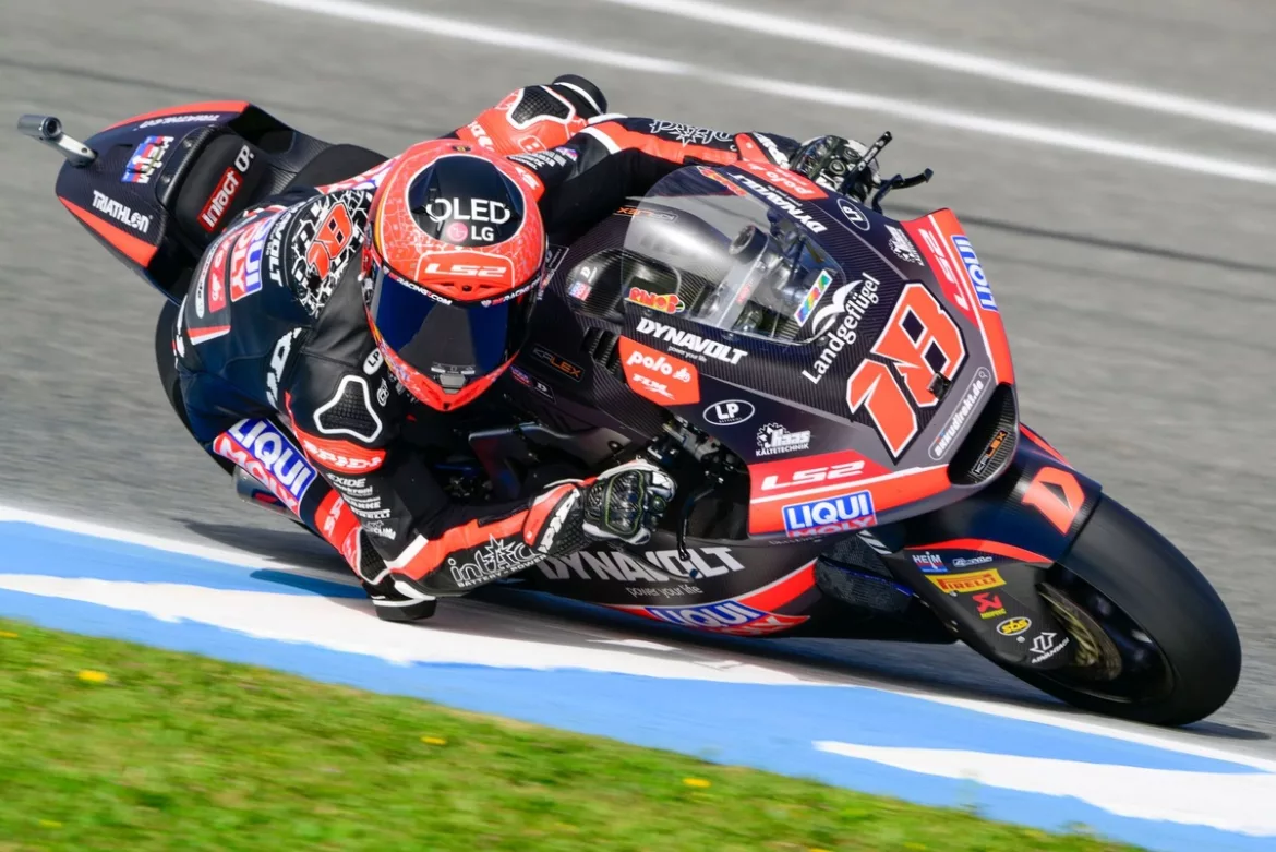 Manu Gonzalez Raih Pole Position Keempat di Kualifikasi Moto2 Spanyol