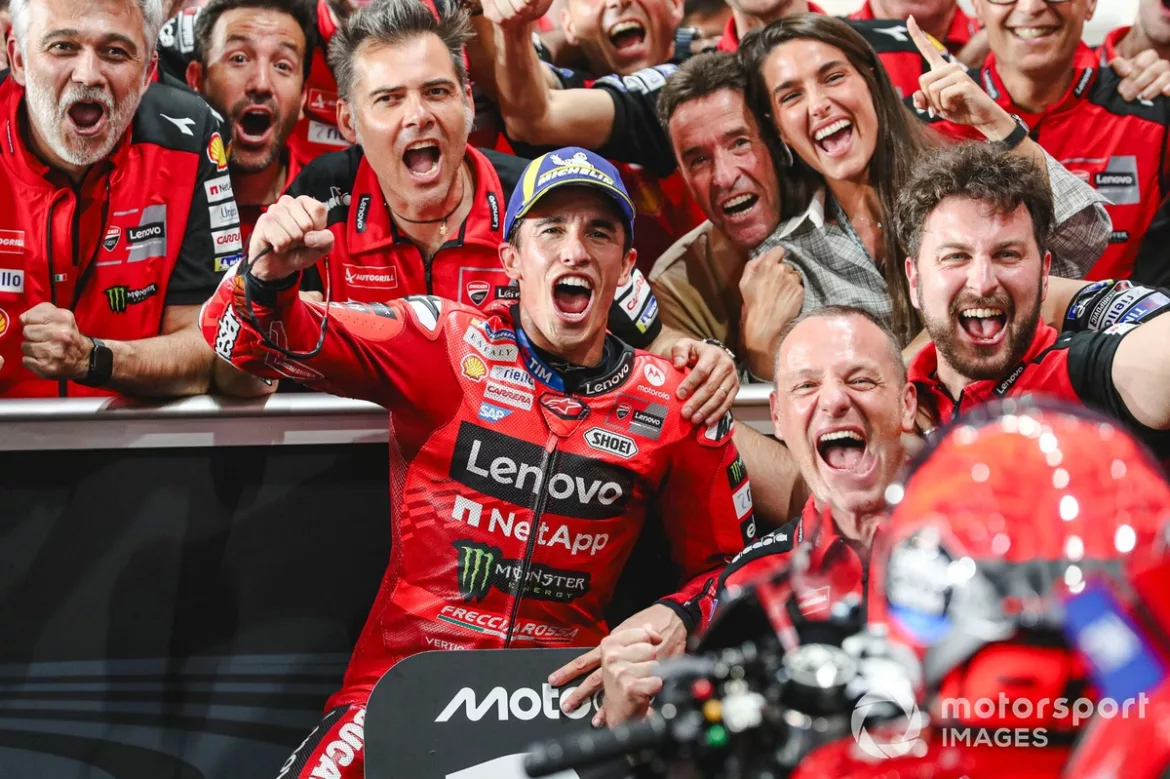 Marc Marquez Kembali Menang di MotoGP Qatar Vinales Terkena Penalti