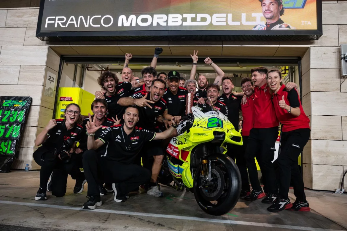 Morbidelli Raih Podium di Losail Sayangkan Nasib Vinales