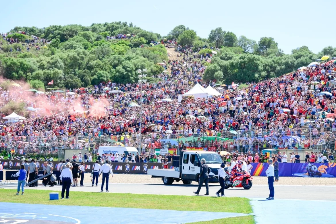 Rekor Penonton di MotoGP Spanyol Jerez Memukau dengan 224420 Penggemar